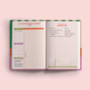 2025 week to view planner. annual diary. 100% recycled paper. made in the UK.