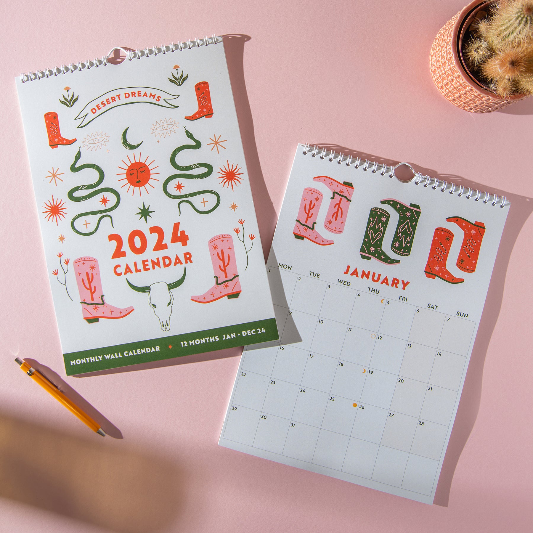 2024 Calendars & 2024 Wall Year Planners Once Upon a Tuesday