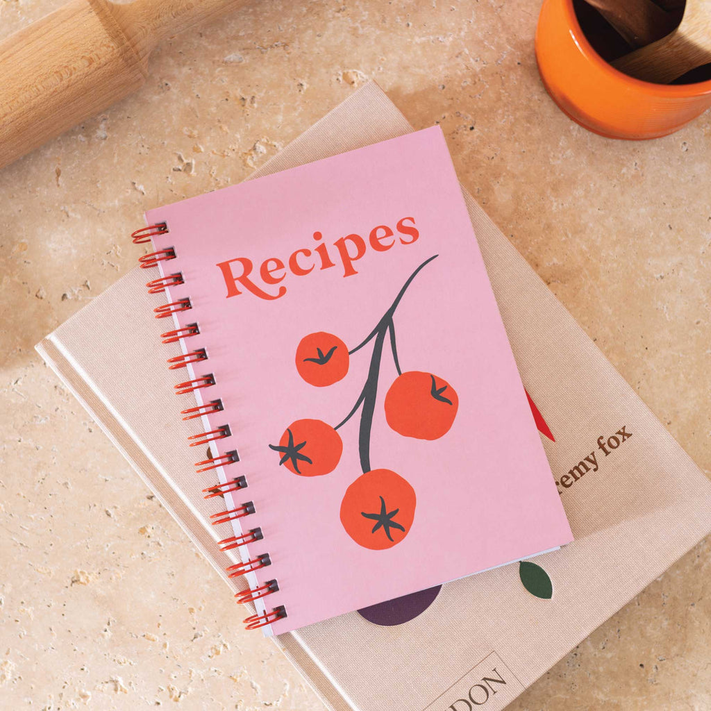 A5 Blank Recipe Book. Family Recipe Book. Keepsake. Foodies. Food Lovers. 100% Recycled Paper. Made in the UK.