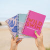 A5 Wild Swimming Journal. Open Water Swimming. Swimming Log. Swimming Gift. 100% Recycled Paper. Made in the UK.